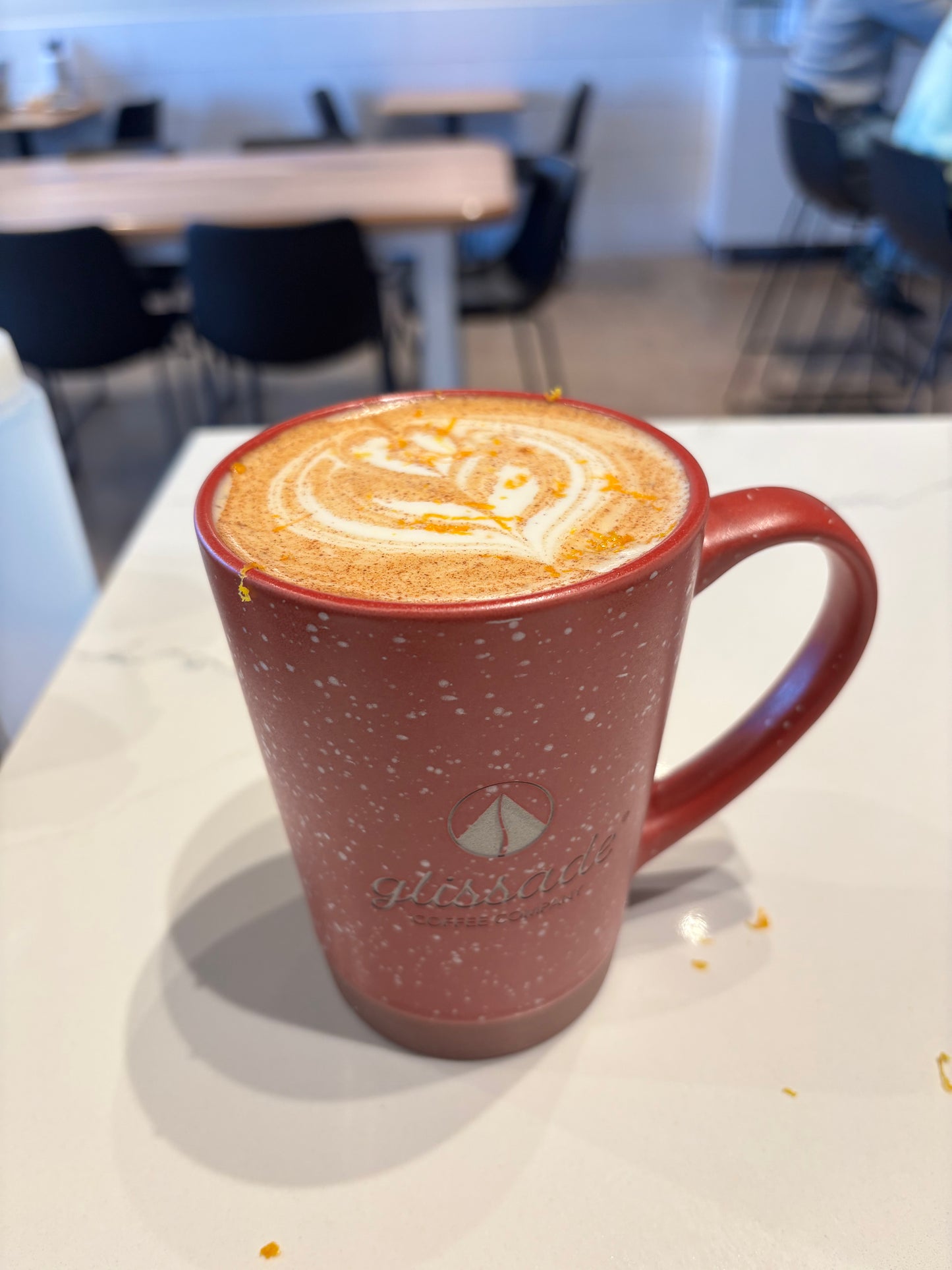 Etched Ceramic Mug 16 oz